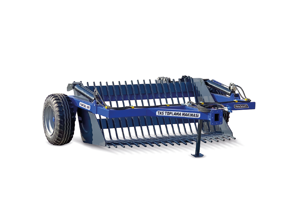 Kazansız Taş Toplama Makinası